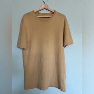 Madewell Men's Short Sleeve Tan Tee